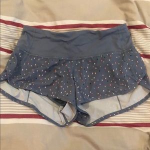 Grey lululemon shorts